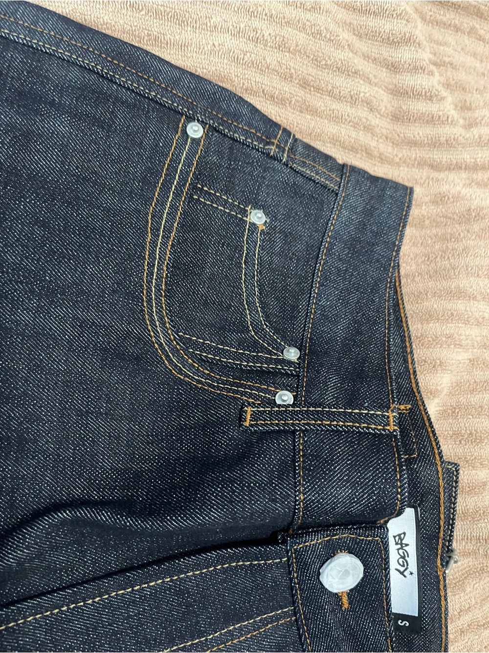 Baggy Selvedge Jeans, S (32-ish) - Picture 9 of 16